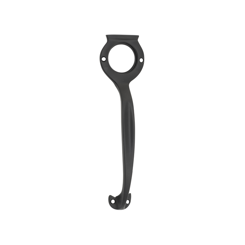 Cylinder Hole Pull Handle Matt Black