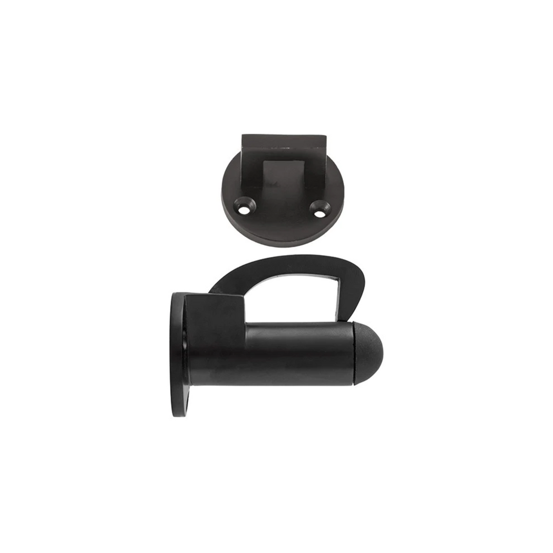 Door Stop - Hook Matt Black