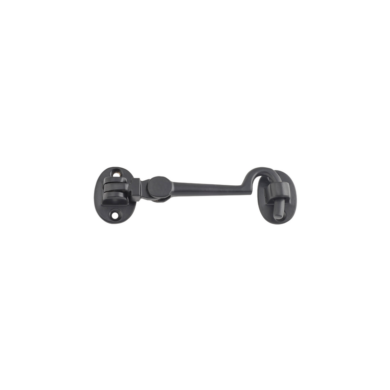 Cabin Hook Matt Black 100mm