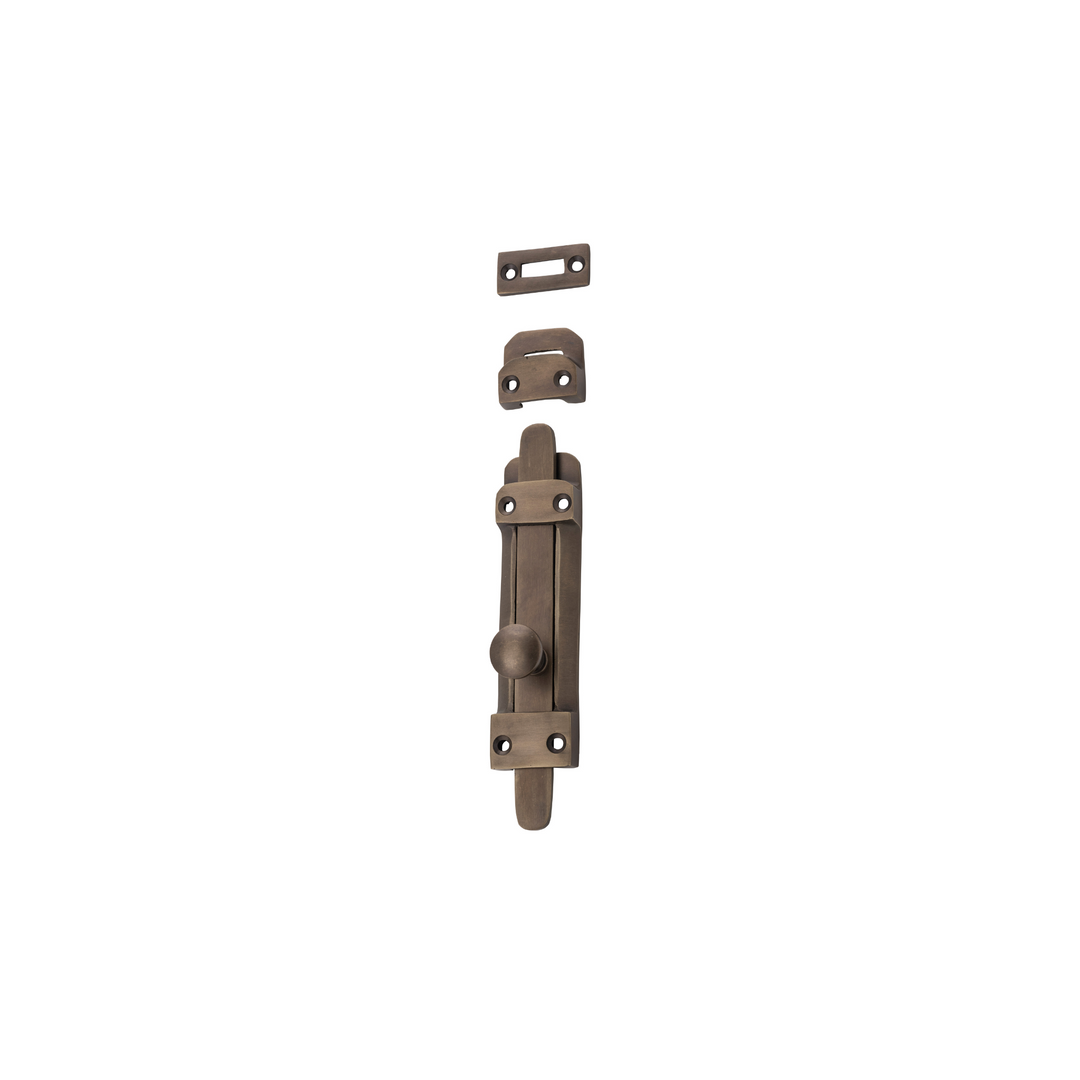 Tower Bolt Antique Brass