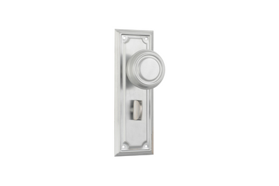 Edwardian Knob Satin Chrome