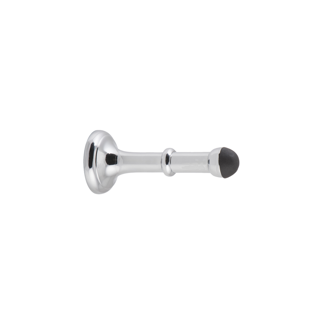 Door Stop - Concealed Fix Polished Chrome 100mm