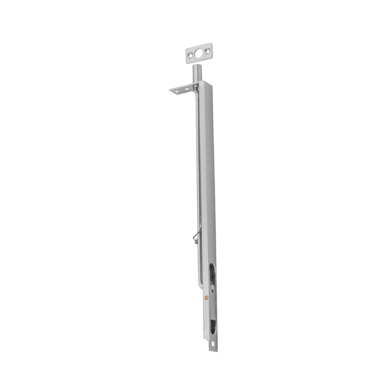 Flush Bolt Satin Nickel 300mm