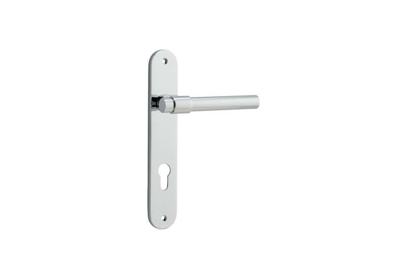 Helsinki Lever Oval Polished Chrome