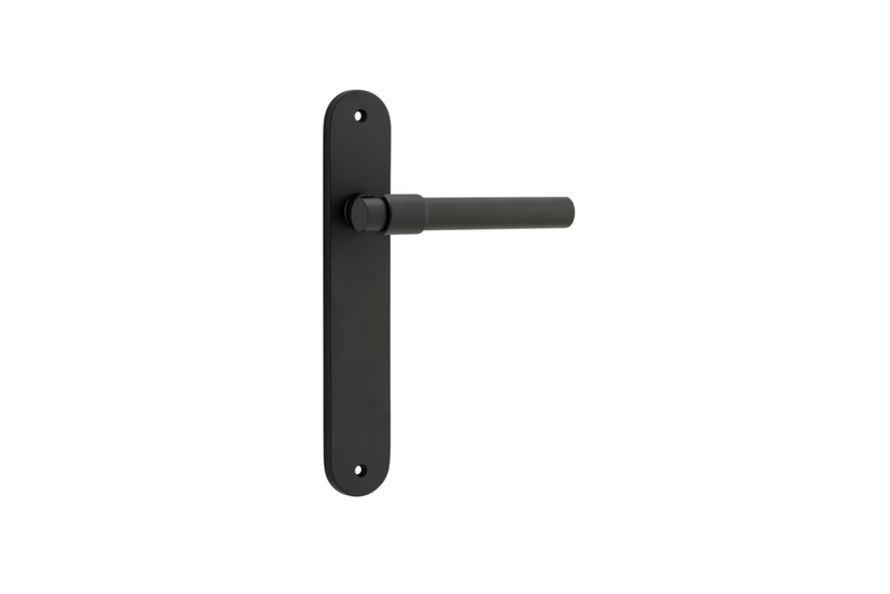 Helsinki Lever Oval Matt Black