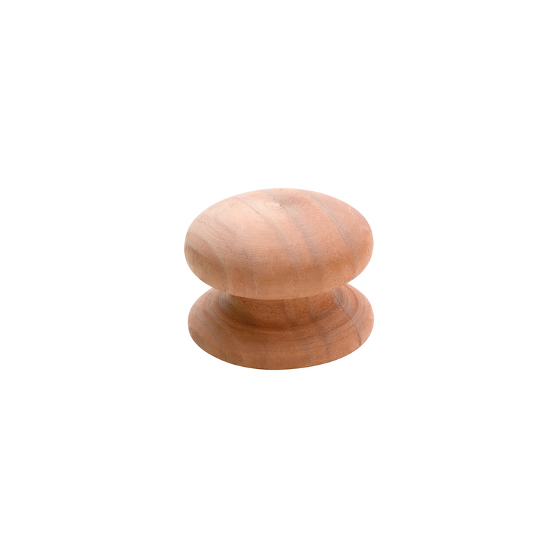 Woodscrew Knob Mahogany 40mm