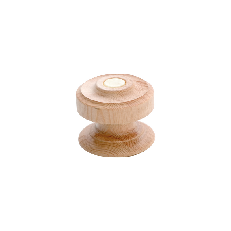 Woodscrew Button Knob Pine 40mm