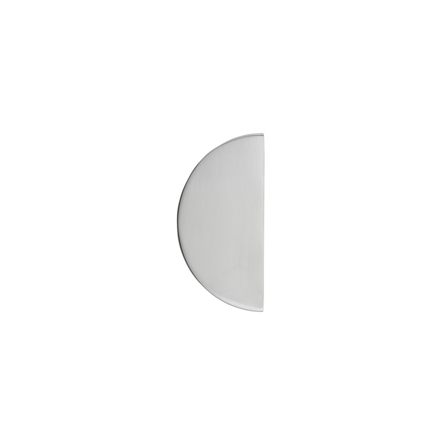 Osaka Cupboard Half Moon Pull Brushed Chrome