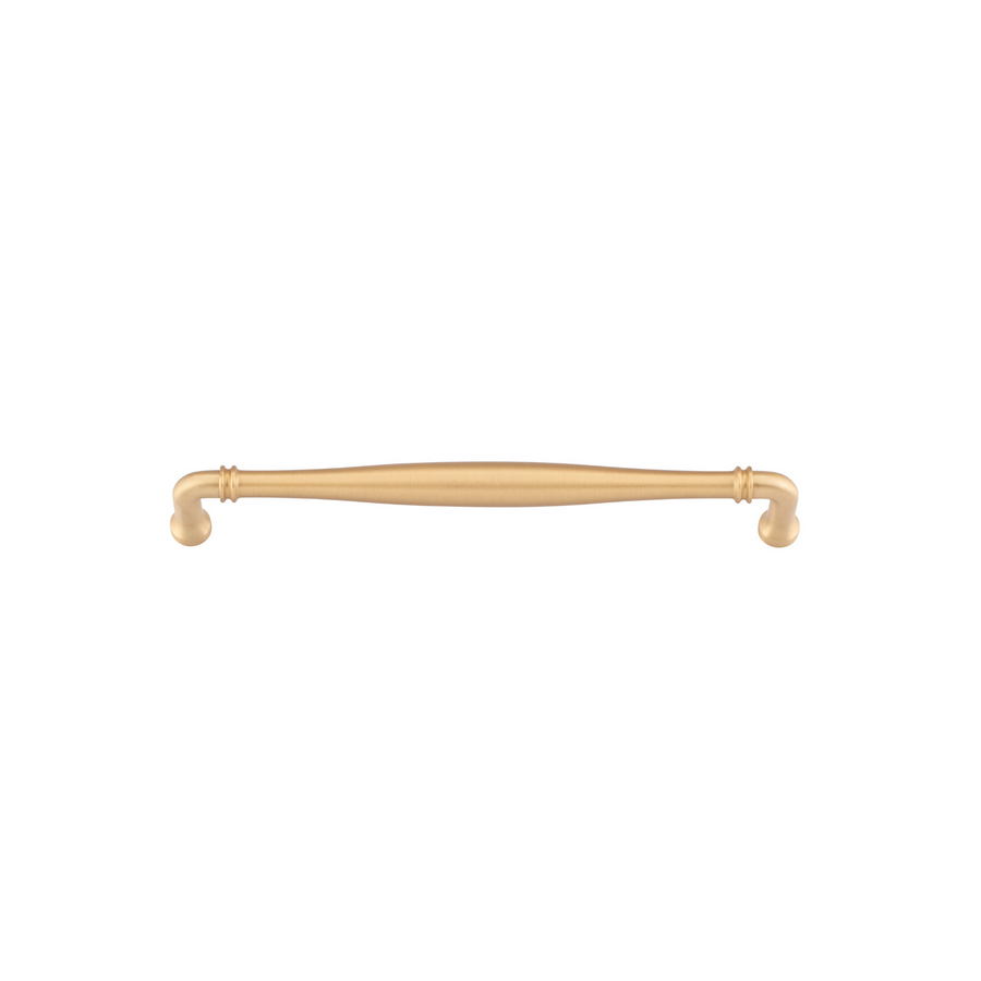 Sarlat Cabinet Pull Brushed Brass CTC 256mm