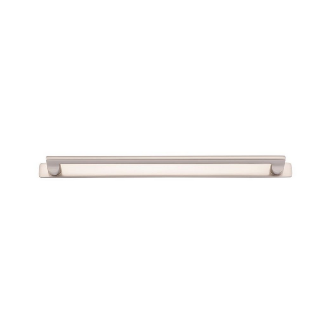 Baltimore Cabinet Pull with Backplate Satin Nickel CTC 320mm
