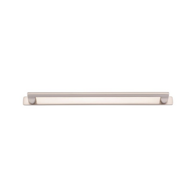 Baltimore Cabinet Pull with Backplate Satin Nickel CTC 320mm