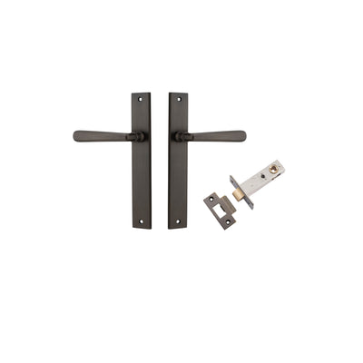 Copenhagen Lever Rectangular Signature Brass Passage Kit