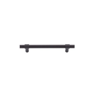 Helsinki Cabinet Pull Matt Black CTC 128mm