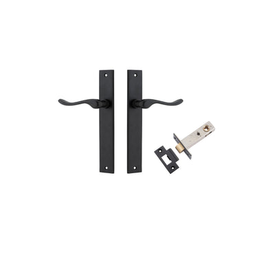 Stirling Lever Rectangular Matt Black Passage Kit