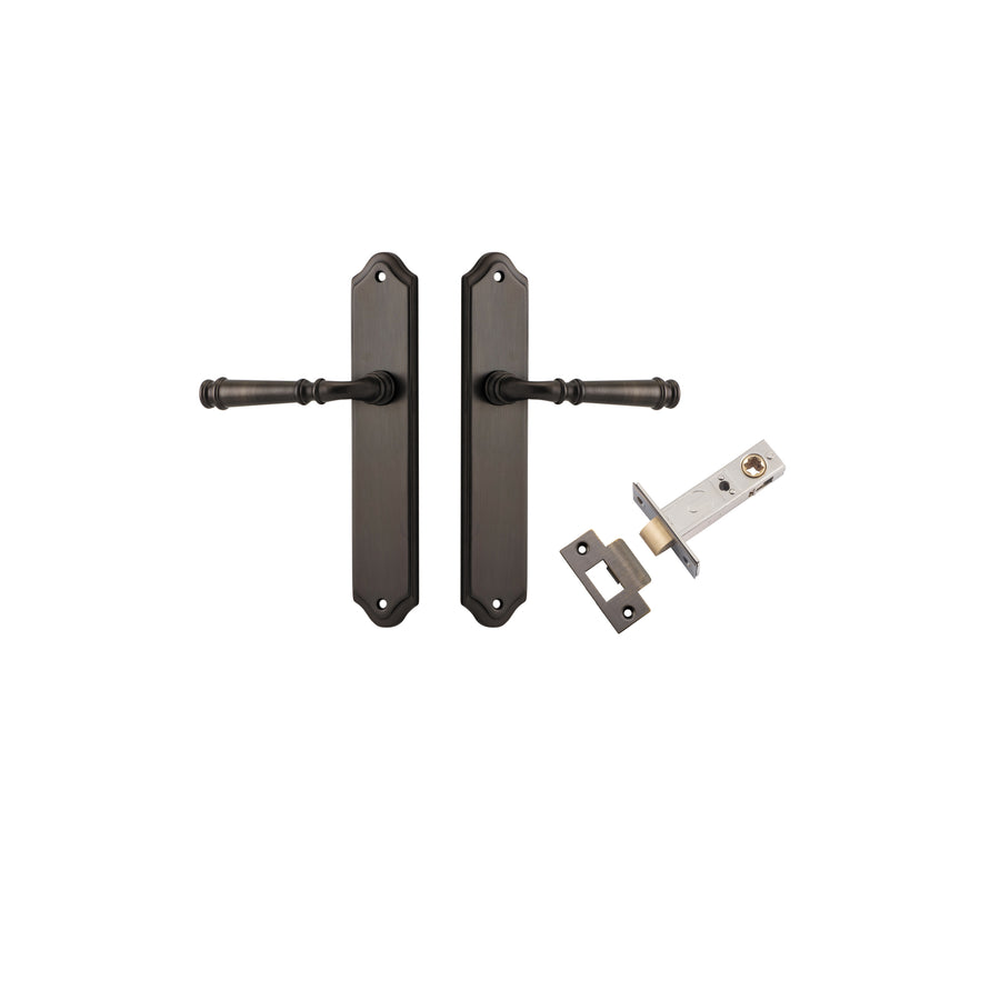 Verona Lever Shouldered Signature Brass Passage Kit
