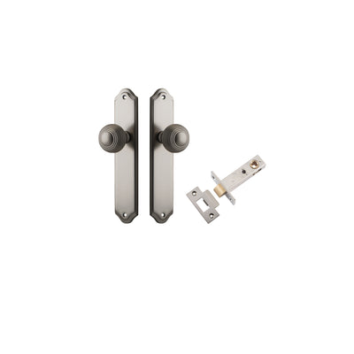 Guildford Knob Shouldered Satin Nickel Passage Kit