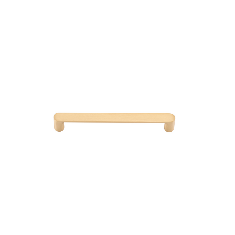 Osaka Cabinet Pull Brushed Brass CTC 160mm