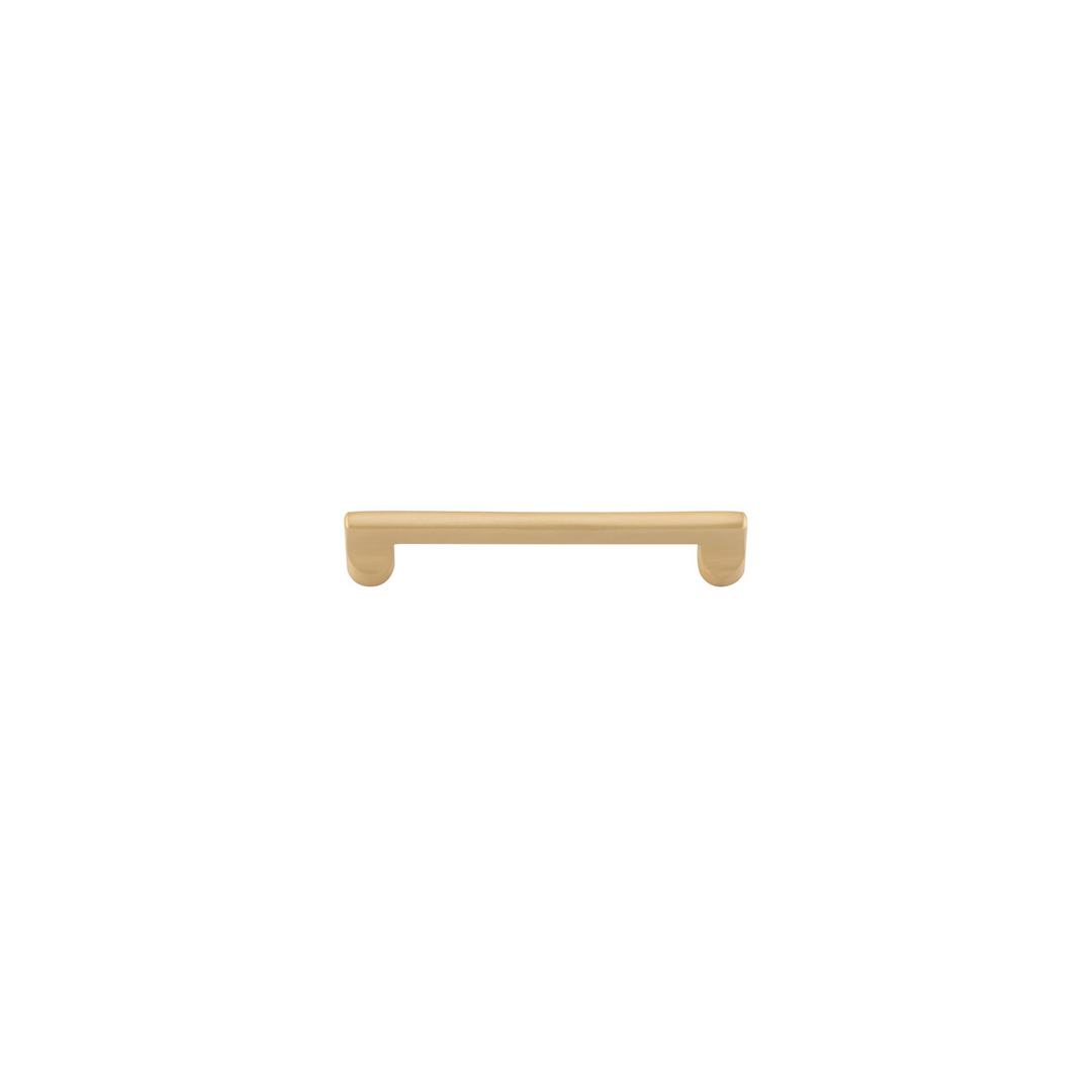 Baltimore Cabinet Pull Brushed Brass CTC 128mm