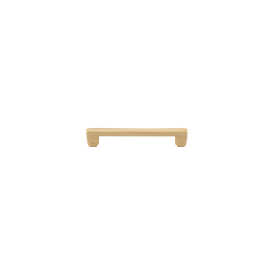 Baltimore Cabinet Pull Brushed Brass CTC 128mm