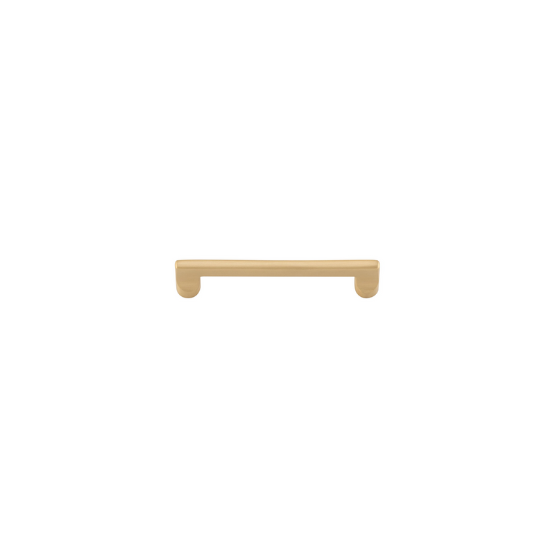 Baltimore Cabinet Pull Brushed Brass CTC 128mm