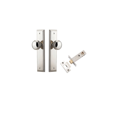 Paddington Knob Stepped Polished Nickel Passage Kit