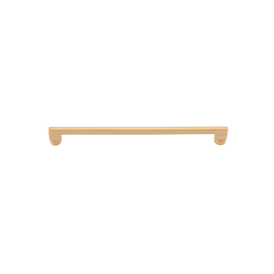 Baltimore Cabinet Pull Brushed Brass CTC 256mm