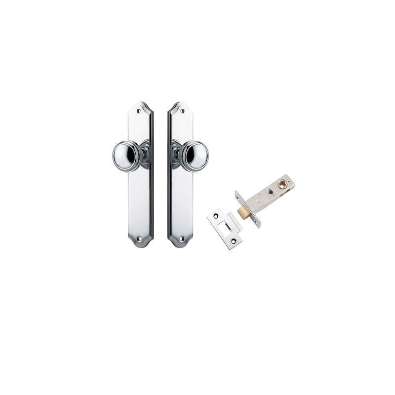 Paddington Knob Shouldered Polished Chrome Passage Kit