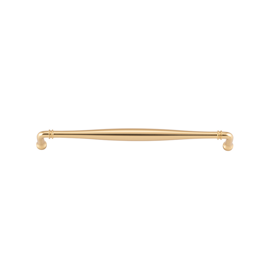 Sarlat Cabinet Pull Polished Brass CTC 320mm