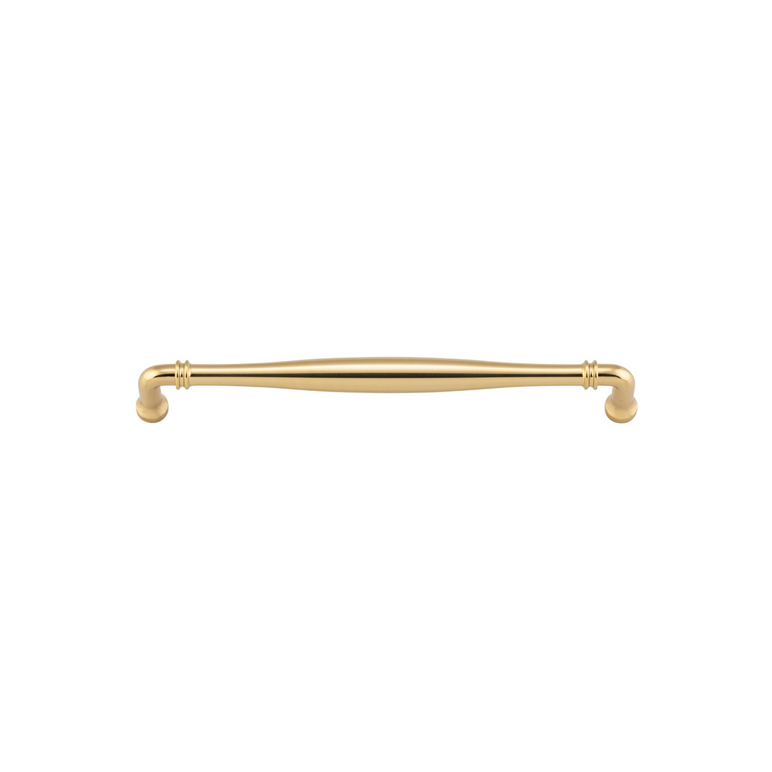 Sarlat Cabinet Pull Polished Brass CTC 256mm
