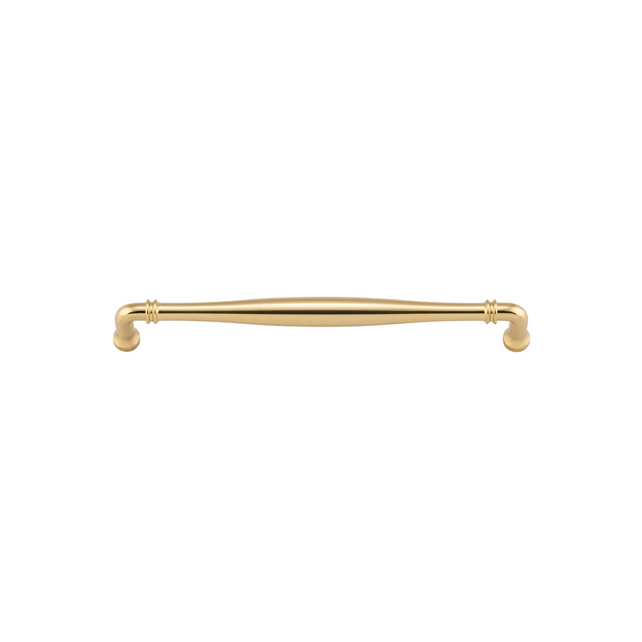 Sarlat Cabinet Pull Polished Brass CTC 256mm