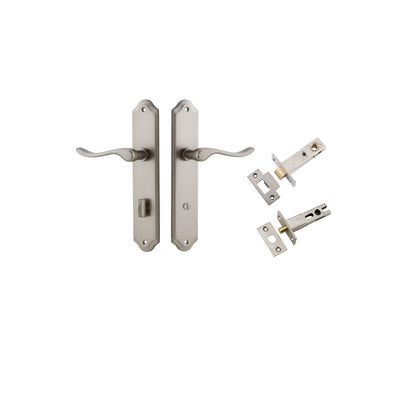 Stirling Lever Shouldered Satin Nickel Privacy Kit