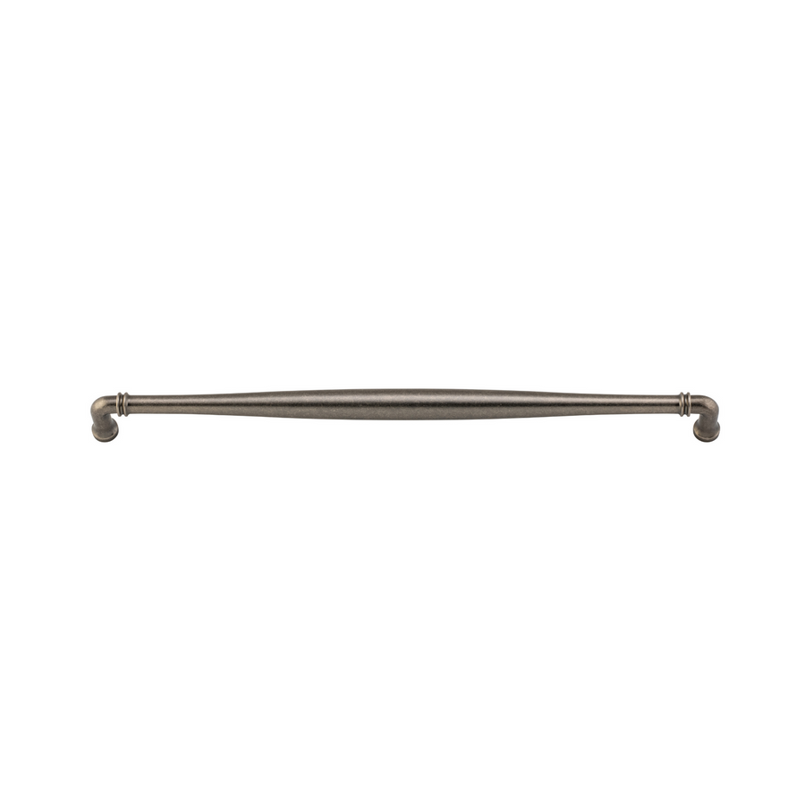 Sarlat Cabinet Pull Distressed Nickel CTC 450mm