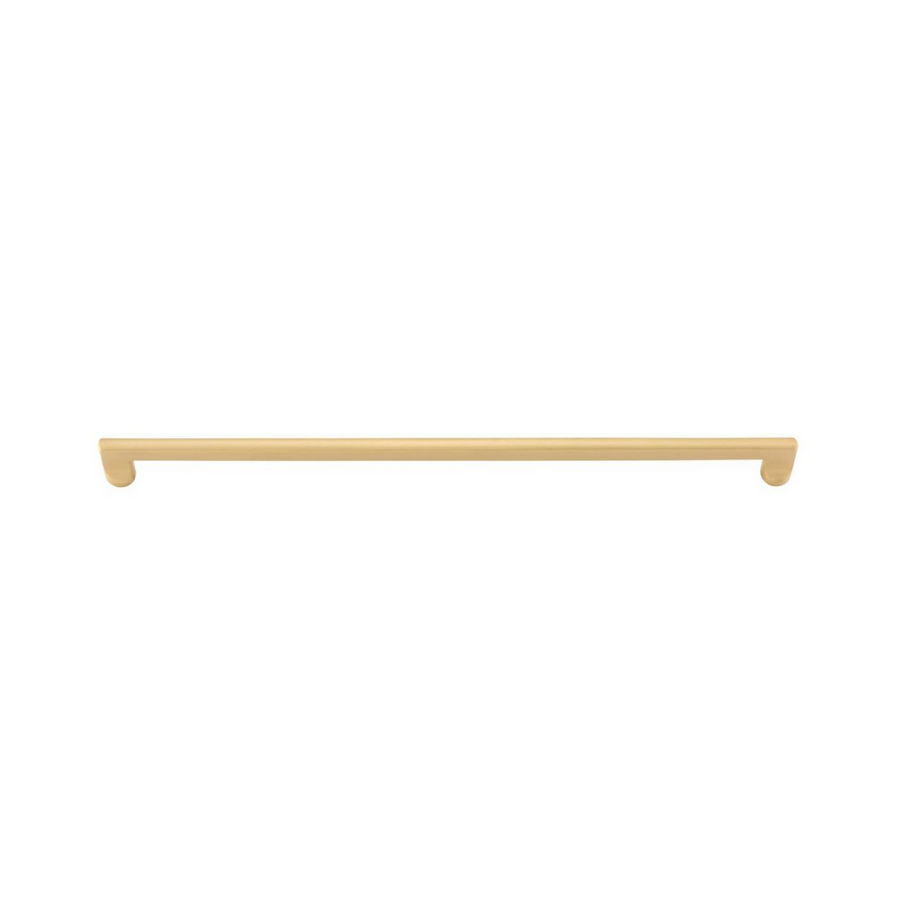 Baltimore Cabinet Pull Brushed Brass CTC 450mm