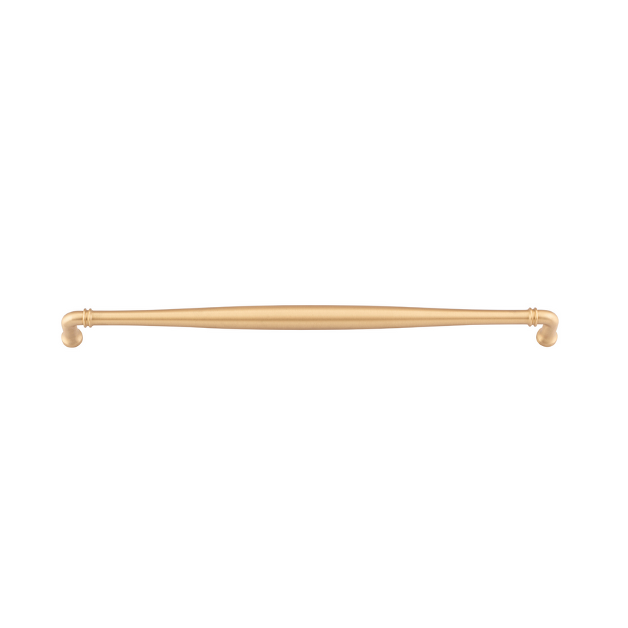 Sarlat Cabinet Pull Brushed Brass CTC 450mm