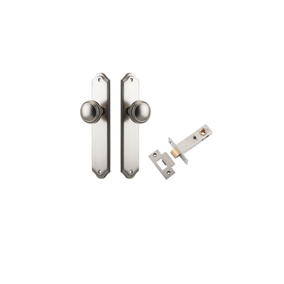 Paddington Knob Shouldered Satin Nickel Passage Kit