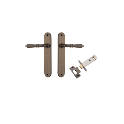 Sarlat Lever Oval Signature Brass Passage Kit