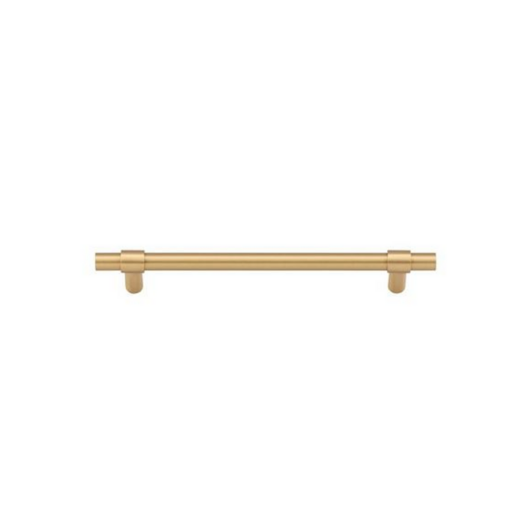 Helsinki Cabinet Pull Brushed Brass CTC 160mm