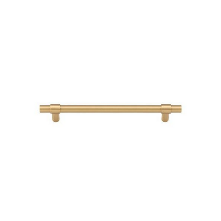 Helsinki Cabinet Pull Brushed Brass CTC 160mm