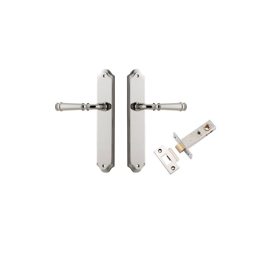 Verona Lever Shouldered Polished Nickel Passage Kit