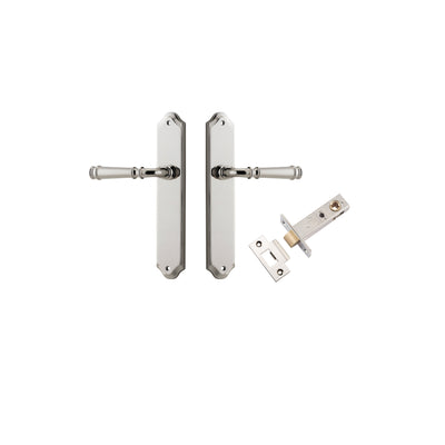 Verona Lever Shouldered Polished Nickel Passage Kit