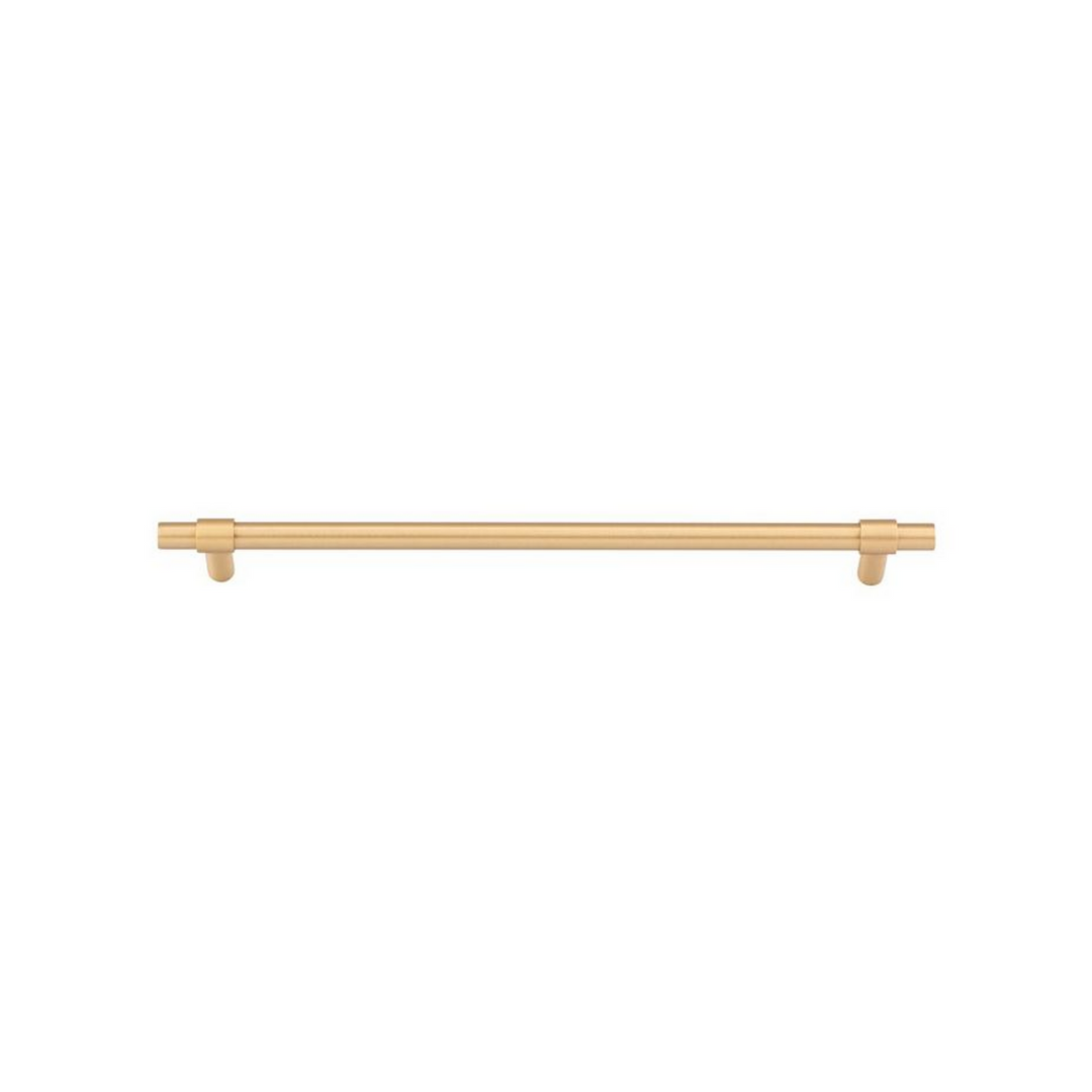 Helsinki Cabinet Pull Brushed Brass CTC 256mm
