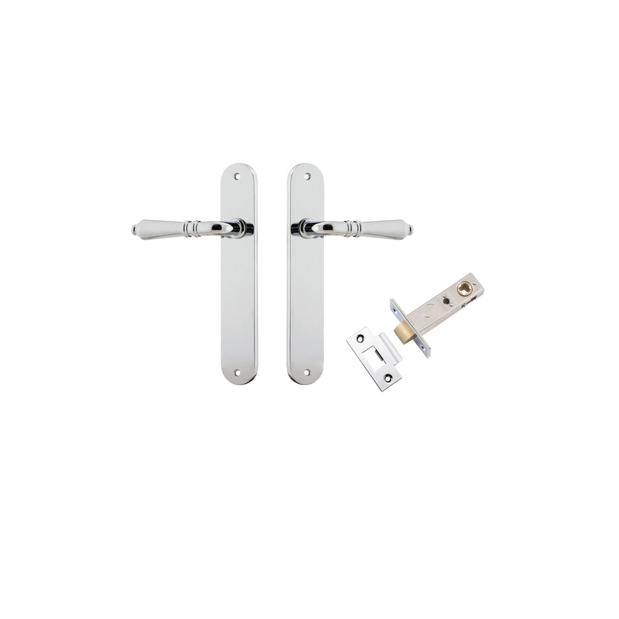 Sarlat Lever Oval Polished Chrome Passage Kit