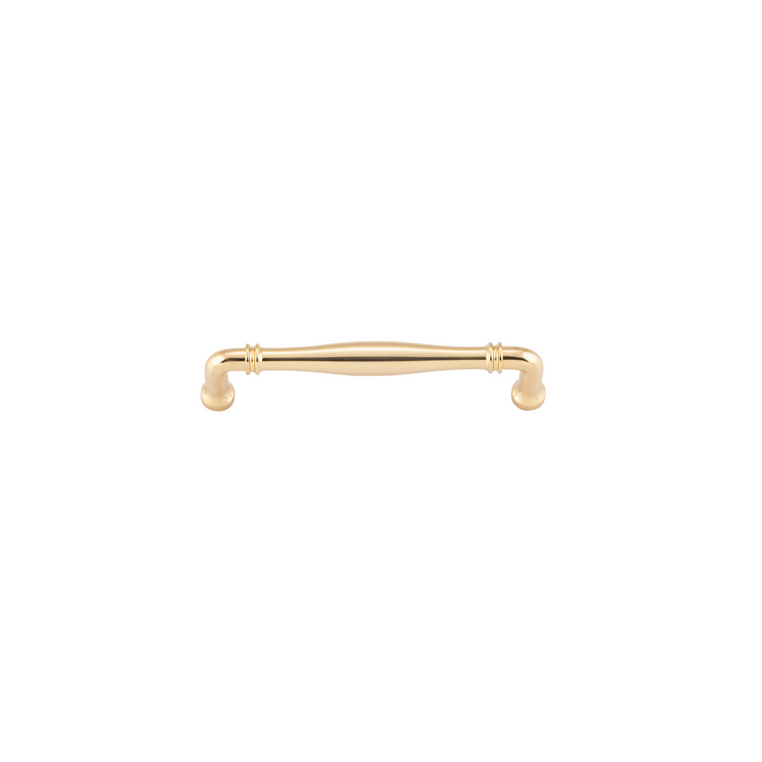 Sarlat Cabinet Pull Polished Brass CTC 160mm