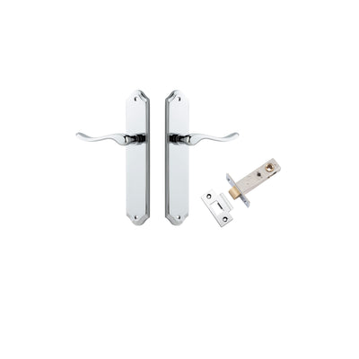 Stirling Lever Shouldered Polished Chrome Passage Kit