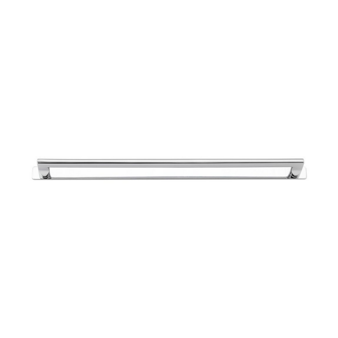 Baltimore Cabinet Pull with Backplate Polished Chrome CTC 450mm
