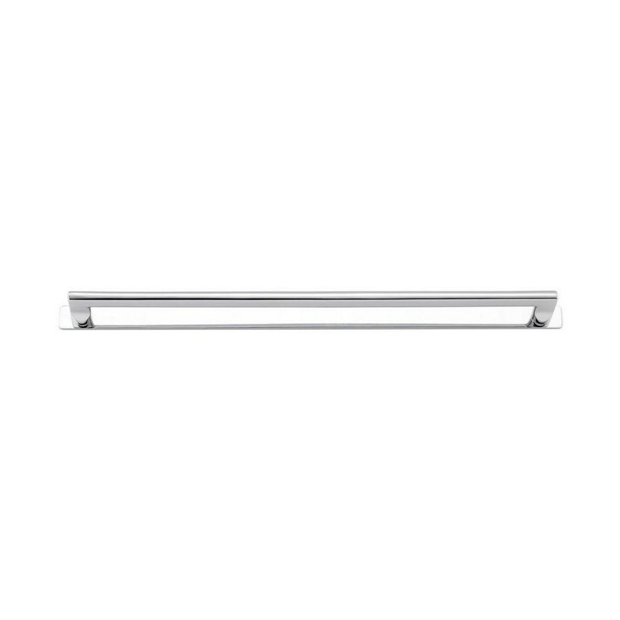 Baltimore Cabinet Pull with Backplate Polished Chrome CTC 450mm