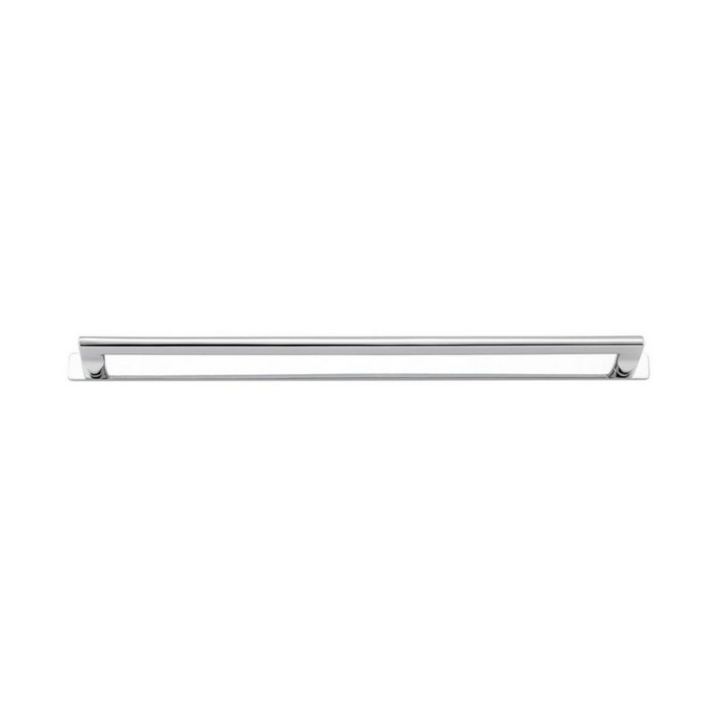 Baltimore Cabinet Pull with Backplate Polished Chrome CTC 450mm