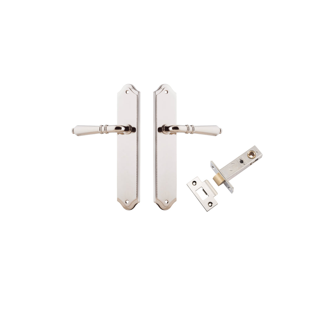Sarlat Lever Shouldered Polished Nickel Passage Kit