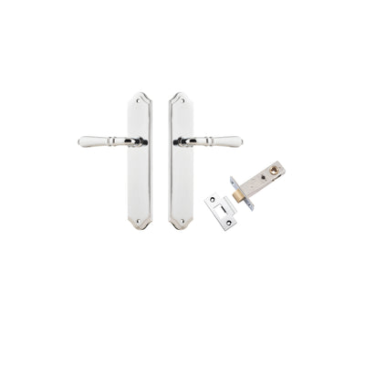 Sarlat Lever Shouldered Polished Chrome Passage Kit