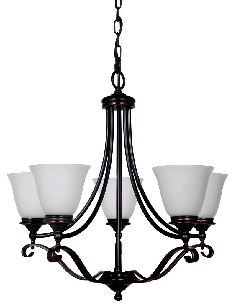 Dallas 5 Light Pendant Bronze